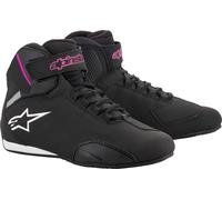 Scarpe moto donna Alpinestars STELLA SEKTOR Nero Bianco Rosa 6