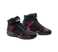Ixon Gambler WP Scarpe da moto da donna, nero-rosa, taglia 40 per donne