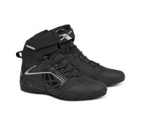 Ixon Killer WP Scarpe moto da donna, nero-argento, taglia 38 per donne