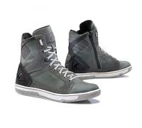Scarpe Moto Forma Urban In Pelle Impermeabile Hyper Antracite Taglia:43