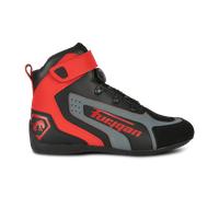 Furygan Scarpe moto V4 Easy D3O impermeabili Nero/Grigio/Rosso Uomo Taglia 47