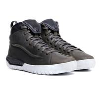 Dainese Metractive D-WP Shoes, Scarpe Moto Waterproof, Uomo, Verde Fumo/Bianco, 42