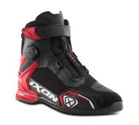 Ixon Bull 2 Air Scarpe da moto, nero-bianco-rosso, taglia 45 per maschi
