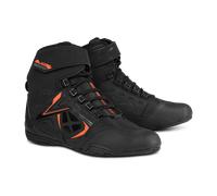 Ixon Killer WP Scarpe da moto, nero-arancione, taglia 44