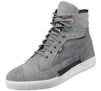 LS2 Downtown Scarpe da moto impermeabili, grigio, taglia 46 per maschi