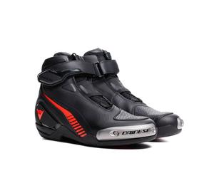 Scarpe Moto Microfibra Uomo Dainese SUPERYA Black/Red-Fluo Taglia:41