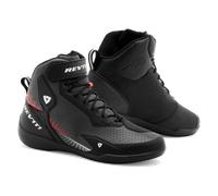 Revit G-Force 2 Neon Scarpe da moto, nero-rosso, taglia 45 per maschi