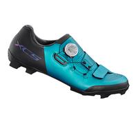 Scarpe Shimano XC5 MTB blu verde-grigio donna - 40