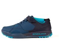 Scarpe mtb endura mt500 burner automatic pedals blu navy
