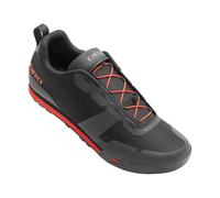 Scarpe MTB Flat Tracker Fastlace Nero/Rosso Taglia 46 Grip Ottimale