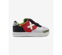 Scarpe Munich G-3 Profit velcro rosso nero giallo per bambini - 32