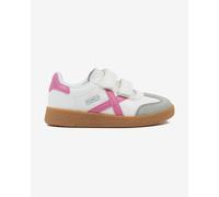 Scarpe Munich Mini Barru velcro bianco rosa per bambini - 26