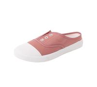Scarpe nere da donna in rete, scarpe da ginnastica da donna per camminare, spiaggia, supporto per arco plantare, casual, eleganti, con cinturino elastico alla caviglia, espadrillas bohémien, sneaker