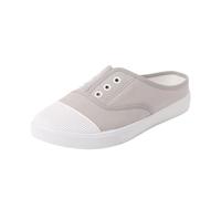 Scarpe nere da donna in rete, scarpe da ginnastica da donna per camminare, spiaggia, supporto per arco plantare, casual, eleganti, con cinturino elastico alla caviglia, espadrillas bohémien, sneaker
