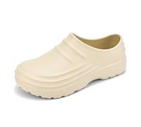 Scarpe nere da uomo 45 scarpe da cucina antiscivolo zoccoli da lavoro scarpe da cucina per gli uomini Scarpe da cucina Zapatos De Chef per le donne Pantofole divertenti uomo 42, beige., 37 EU