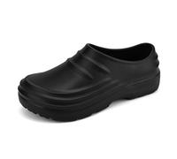 Scarpe nere da uomo 45 scarpe da cucina antiscivolo zoccoli da lavoro scarpe da cucina per gli uomini Scarpe da cucina Zapatos De Chef per le donne Pantofole divertenti uomo 42, Nero , 38 EU