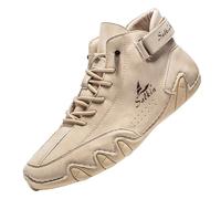 Scarpe Neve Uomo Stivali Uomo Invernali Pelle Alti Stivali Da Lavoro Uomo Antinfortunistiche Invernali Con Punta Acciaio Stivali Uomo Invernali Pelle Invecchiata Stivali Da Neve Bianchi Uomo