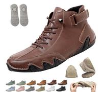 Scarpe Nevova for Uomo e Donna, Scarpe Ortopediche Impermeabili Nevoldeck, comode Scarpe Ortopediche con Supporto Plantare for Camminare Ogni Giorno(Date Red,39 EU)