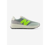 New Balance Sneaker 370 Unisex Pelle scamosciata/rete Blu Verde Taglia 37.5