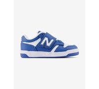Scarpe New Balance 480 Hook & Loop blu scuro bianco neonati - 17