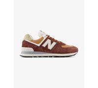 Scarpe New Balance 574 arancione marrone bianco - 45
