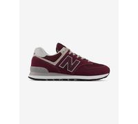 New Balance Nb 574, Sneakers Uomo, Rosso Burgundy Evm, 40 EU