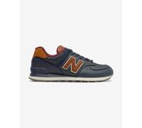 new balance Sneaker bassa '574' blu scuro / caramello / cognac Uomo new balance 41,5 blu scuro / caramello / cognac
