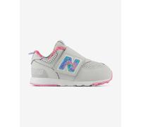 Scarpe New Balance 574 NEW-B Hook & Loop grigio blu rosa neonati - 21