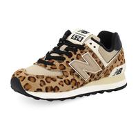 New Balance - 574 - Sneakers con stampa leopardata-Multicolore 39