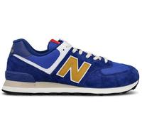 SCARPE NEW BALANCE ML574 ML U 574 UOMO DONNA NB PELLE SHOES BLU 41 42 43 44 45