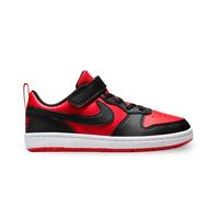 NIKE Court Borough Low RECRAFT (PS), Sneaker, University Red Black White, 29.5 EU
