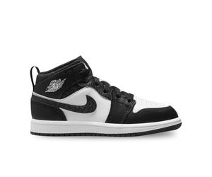 SCARPE NIKE JORDAN 1 MID SE (PS) TG 28 COD FB9910-001 - 9B [US 11 UK 10.5 CM 17] Bianco