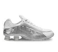 Nike - Shox R4 - Sneakers bianche e argento metallizzato-Bianco MW 8