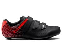 Northwave Core 2 - scarpe bici da corsa - unisex Black/Red 47 EU