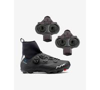 Scarpe Northwave Raptor Arctic GORE nero + Tacchette Shimano Pedal SPD SM-SH51 - 42
