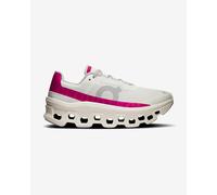 ON - Cloudmonster - Sneakers da corsa bianche e rosa-Bianco 38