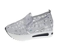 Scarpe Ortopediche da Donna con Supporto dell'Arco Plantare comode alla Moda Ammortizzazione reattiva Lacci Regolabili anatomici Ideali per Allenamento in Palestra