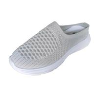 Scarpe ortopediche da donna, estive, casual, senza lacci, suola morbida e spessa, scarpe da passeggio, sandali in rete, traspiranti, scarpe da ginnastica per il tempo libero