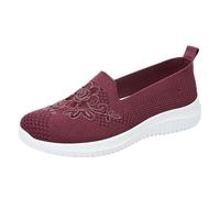 Scarpe ortopediche da donna, per diabetici, larghe, H infermiere, scarpe estive, leggere, traspiranti, comode, sandali in memoria, scarpe da ginnastica da donna, Lilla, 40 EU