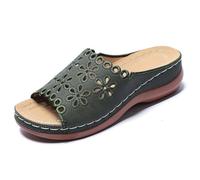 Scarpe ortopediche da donna, sandali estivi con zeppa, punta aperta, sandali con zeppa, scarpe estive da spiaggia, sandali con plateau, sandali vintage, per il tempo libero
