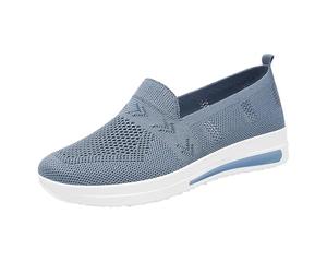 Scarpe ortopediche da donna, scarpe estive, eleganti, aperte, comode, leggere e traspiranti, in rete, per il tempo libero, per jogging, corsa su strada, Z1 blu., 39 EU