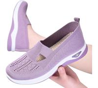 Scarpe Ortopediche da Donna,Scarpe Senza Lacci a Mani libere,Escursioni all'Aria Aperta da Donna (Colore Lilla, Adulto, 37, Numero, Sistema Taglie Calzature EU, Media)