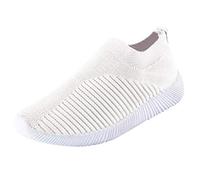 Scarpe ortopediche da uomo, estive per il tempo libero, da uomo, a piede largo, traspiranti, contro lo sperone del tallone, antiscivolo, scarpe sportive, comode, bianco, 41 EU