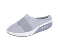Scarpe Ortopediche Donna Ciabatte Zeppa Cuscino d'Aria Leggere Elegante Sandali Casual a Punta Chiusa Antiscivolo Pantofole Ortopedici Sportive Comode Sandalo Estive Mesh Memory Foam Morbida