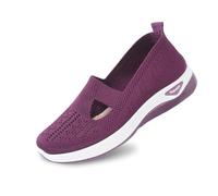 Scarpe Ortopediche Donna, Comode Antiscivolo Sneakers Pianta Larga, Estive Scarpes Slip on Senza Lacci, Leggere e Traspiranti Scarpe da Camminata in Mesh 35-44