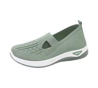 Scarpe Ortopediche Donna Estive Senza Lacci Scarpe Slip On da Corsa Camminare Comode Ginnastica Morbida Sneakers Traspiranti Leggere Antiscivolo Sneakers Diabetici Pianta Larga Sanitarie Outdoor Sport