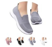 Scarpe Ortopediche Donna in Mesh Comode Scarpe da Passeggio Traspiranti Leggero Antiscivolo Sneakers Donna Morbida Punta Chiusa Running in Rete Shoes Barca Tennis Camminare Sneakers Offerta