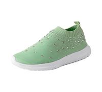 Scarpe Ortopediche Donna Pianta Larga Scarpe Casual Ortopediche Senza Lacci Sneakers Ginnastica Comode Morbide Passeggio Sportive Slip on Trekking Sneaker Leggere Antiscivolo Corsa Zeppa