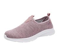 Scarpe Ortopediche Donna Pianta Larga Sneaker Senza Lacci Outdoor Leggere Basse Sneakers Ortopedico da Ginnastica con Plantare Estraibile Respirabile Jogging Slip on da Passeggio Basket Morbida