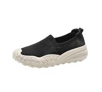 Scarpe Ortopediche Donna,Scarpe Donna estive,Passeggio in Maglia Traspirante, Casual Leggere e comode per Tutti i Giorni Borsa A Zainetto (Black, 38)